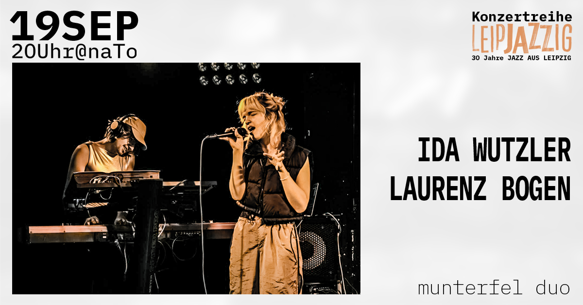 LeipJAZZig-Konzertreihe: Ida Wutzler & Laurenz Bogen
